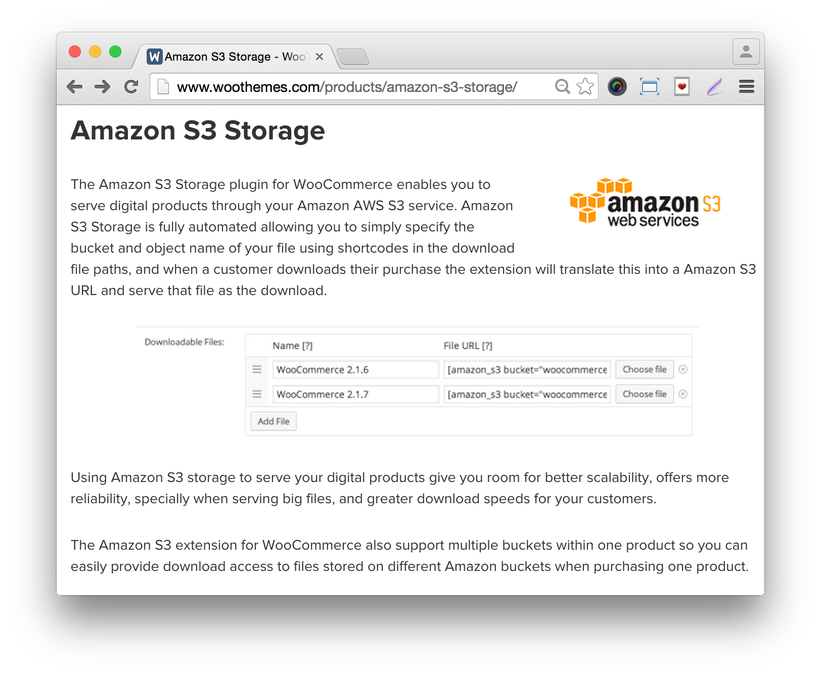 Amazon S3 Storage Extension 10 v2.1.3