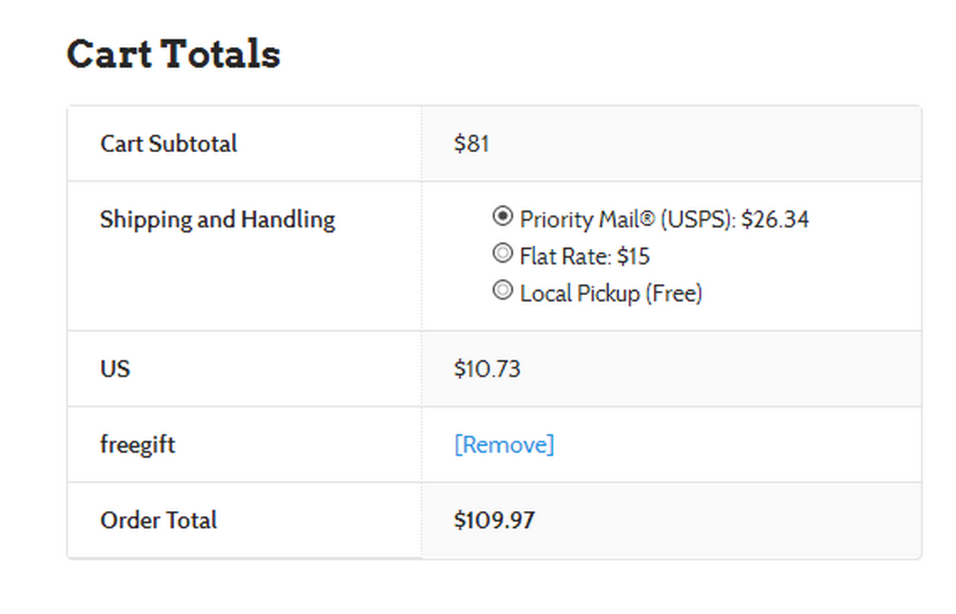 Gift coupons woocommerce